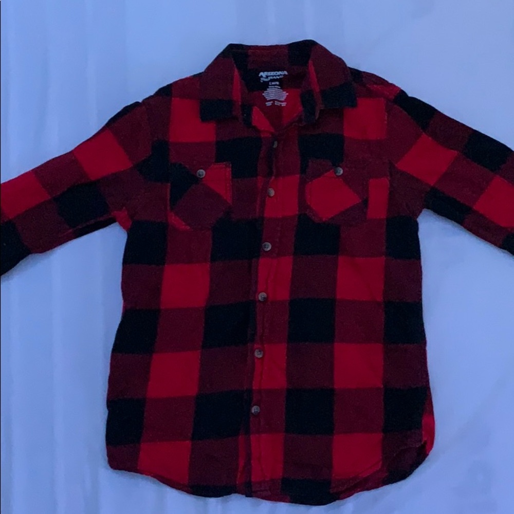 A Black and Red Flannel
